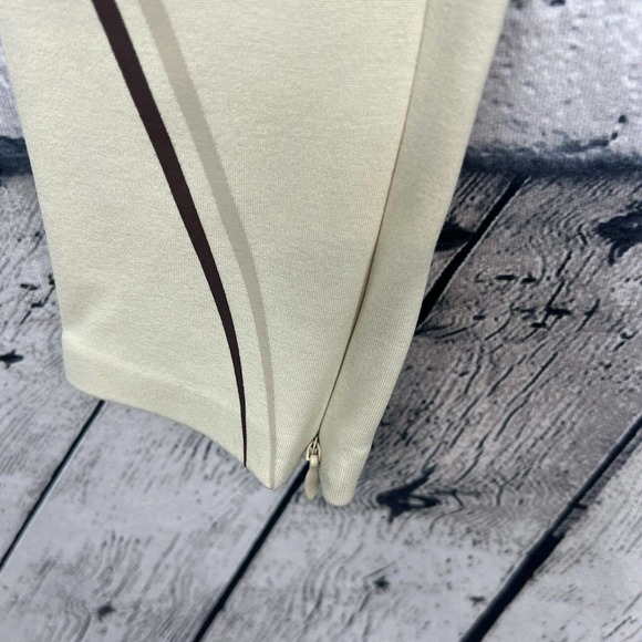 Maniere De Voir Leggings Women's Cream Size 2 NWT - Picture 8 of 11